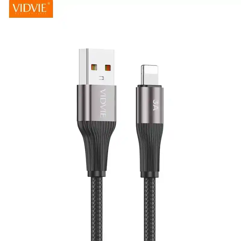 کابل شارژ ویدوی USB به لایتنینگ مدل Vidvie CB4038i