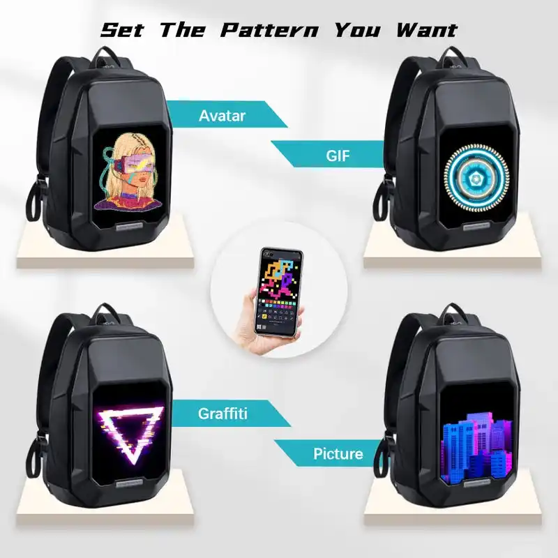 کولهپشتی پیکسلی هوشمند دیووم Divom Cyber Bag